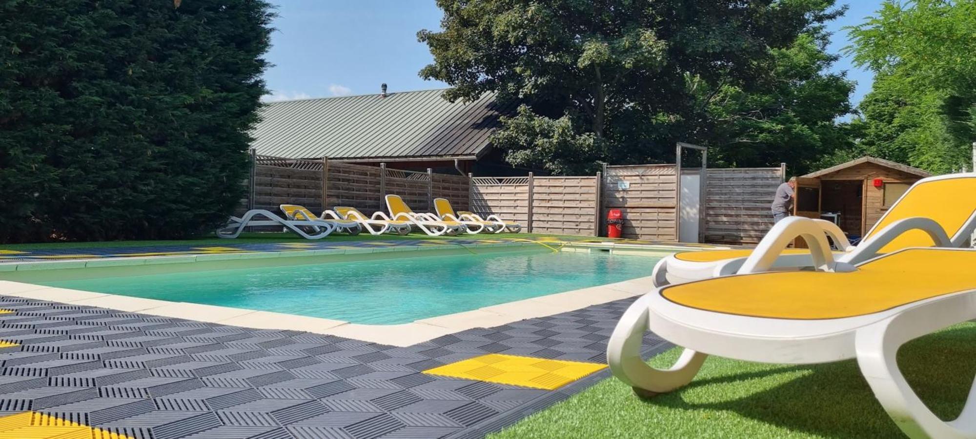 Camping New Rabioux Chateauroux-les-Alpes Exterior foto